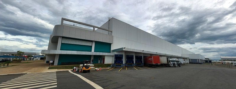 Galpão Brainfarma - DAIA Anápolis - Obra Ademaldo Construções