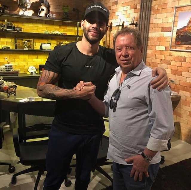 Ademaldo Carlos Cabral e Gusttavo Lima